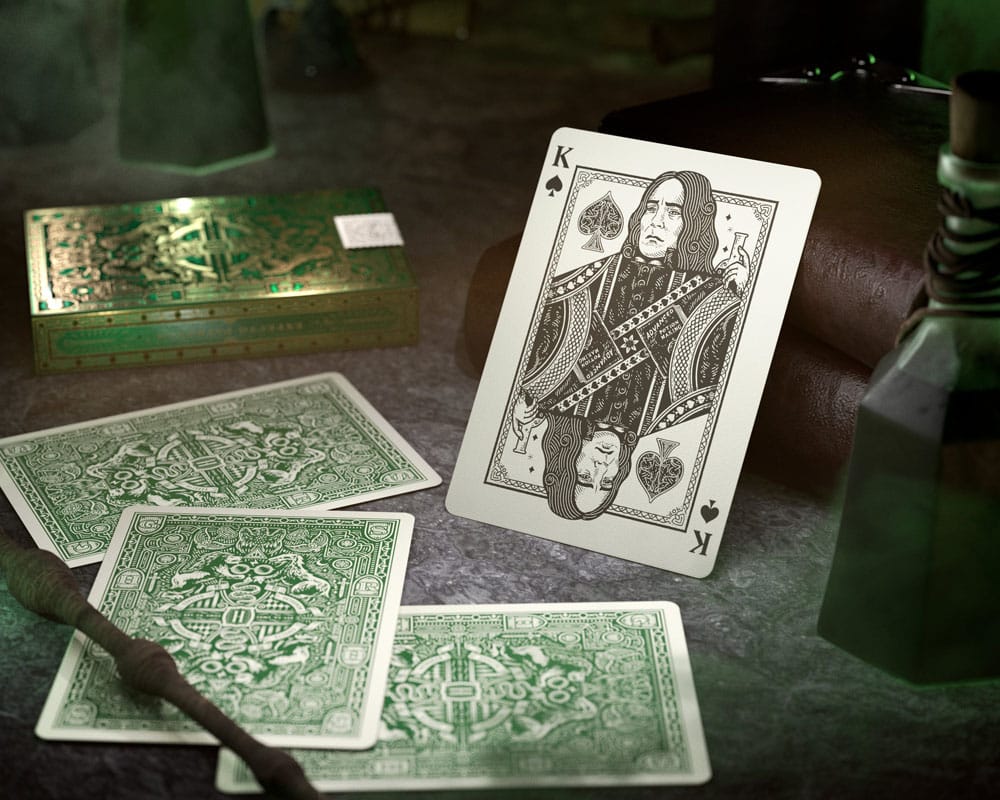 Harry Potter Playing Cards Green Version Playing cards