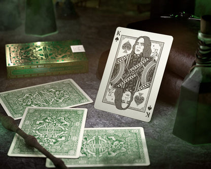 Harry Potter Playing Cards Green Version Playing cards