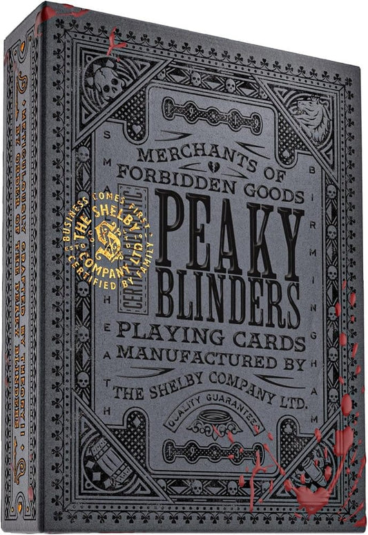 Peaky Blinders Playing Cards Forged In Smoke and Blood