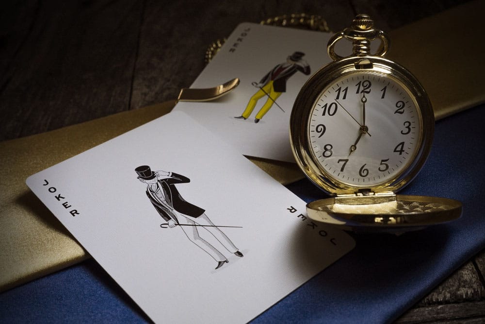 Tycoon Playing Cards Blue