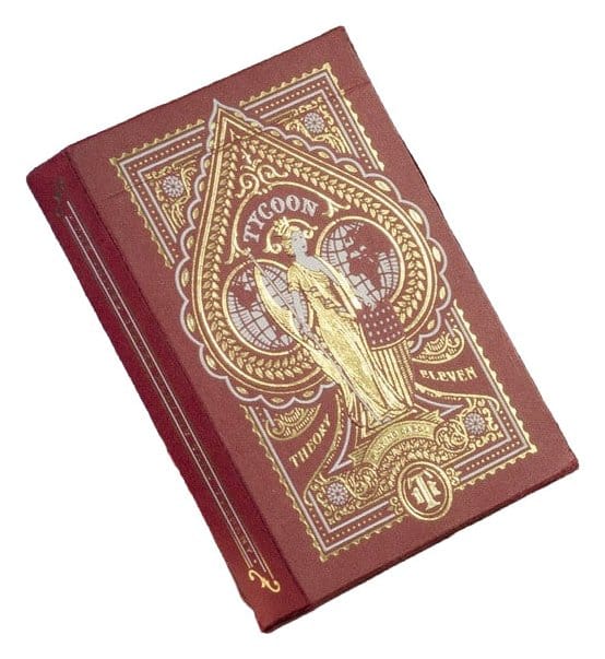 Theory 11 Playing Cards Tycoon Red