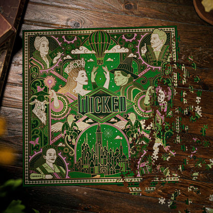 Wicked multi-dimensional puzzle (1000 pieces)