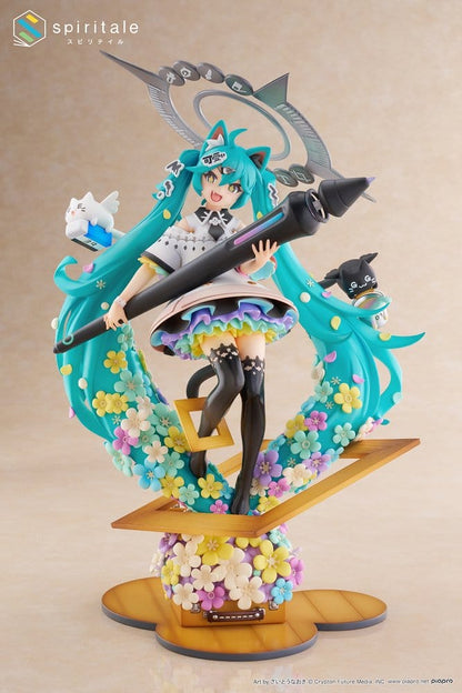 Hatsune Miku x Naoki Saito PVC Statue 1/7 My Figure Making! The Painter Ver. 34 cm