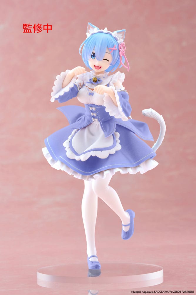 Re:Zero Starting Life in Another World Coreful PVC Statue Rem Cat Maid Ver. Renewal 18 cm Statues