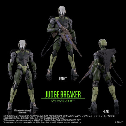 Altered Nano AN-06 Action Figure Alt Exo-Buggy-On & Judge Breaker Set 16 cm