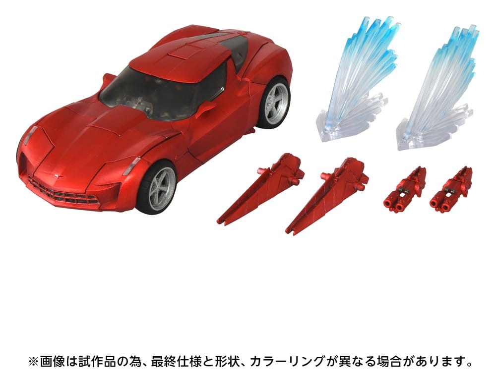 Transformers: Revenge of the Fallen Masterpiece Movie Next Action Figure MPMN-02 Sideswipe G1 Red 15 cm
