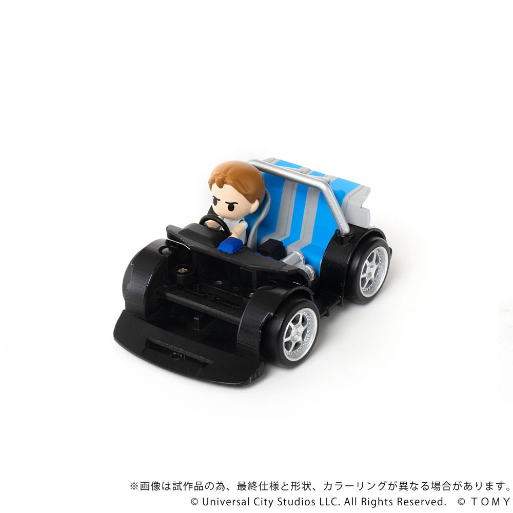 Fast & Furious Q-Village Vehicle with mini-figure Nissan Skyline GT-R (R34) 9 cm