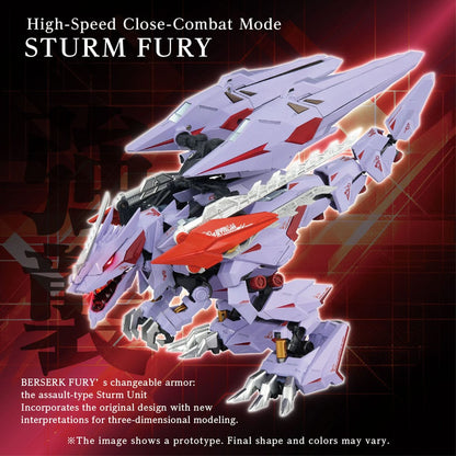 Zoids Model Kit Accesoory Set AM-Z01CP Berserk Fury Sturm & Jagd Unit Model kits