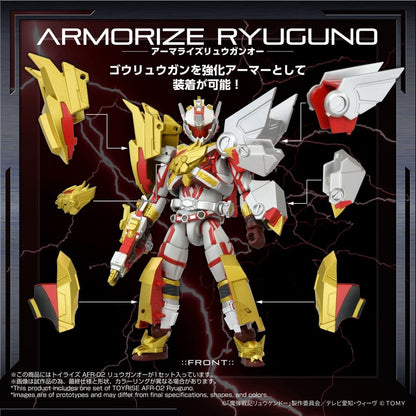 Magic Bullet Chronicles Ryukendo Action Figure Toyrise Afr-02 Ryuguno 16 cm