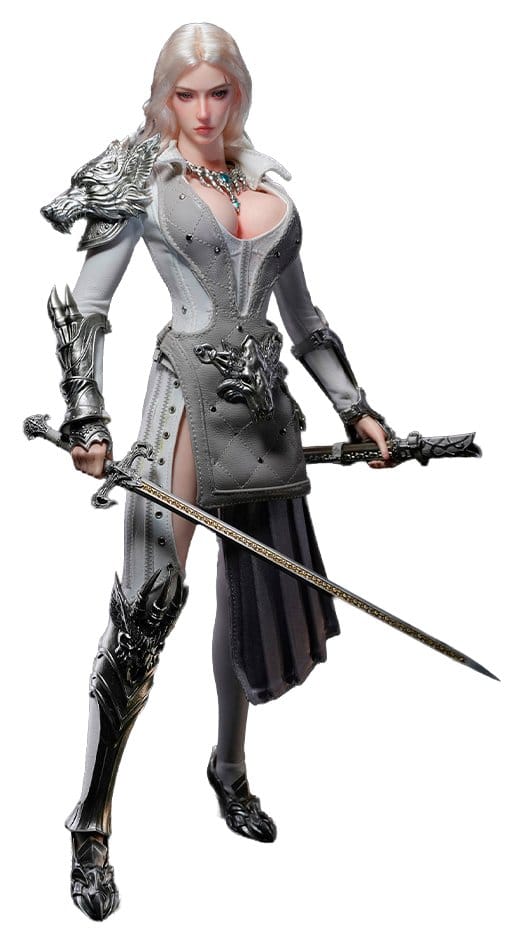 The Girl Under Wolf's Ward Action Figure 1/6 Alina (Silver) 30 cm