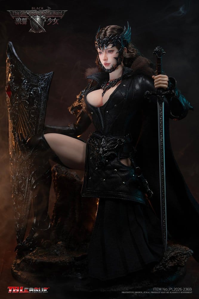 The Girl Under Wolf's Ward Action Figure 1/6 Eleanor (Black) 30 cm