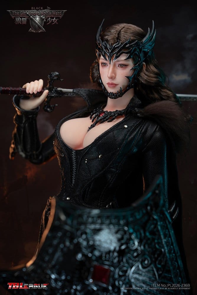 The Girl Under Wolf's Ward Action Figure 1/6 Eleanor (Black) 30 cm