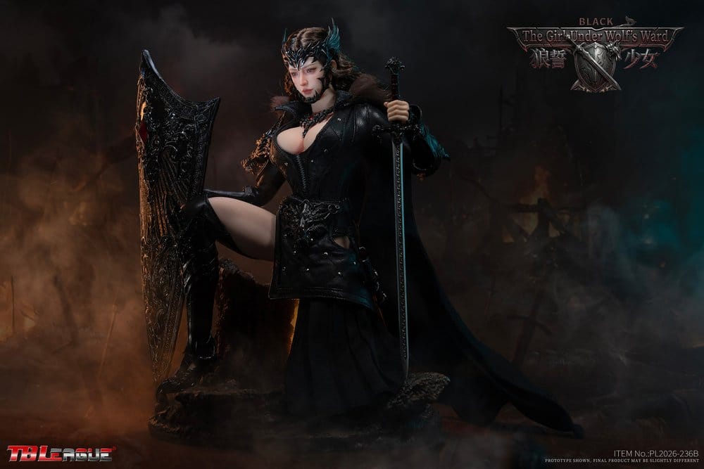 The Girl Under Wolf's Ward Action Figure 1/6 Eleanor (Black) 30 cm