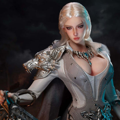 The Girl Under Wolf's Ward Action Figure 1/6 Alina (Silver) 30 cm