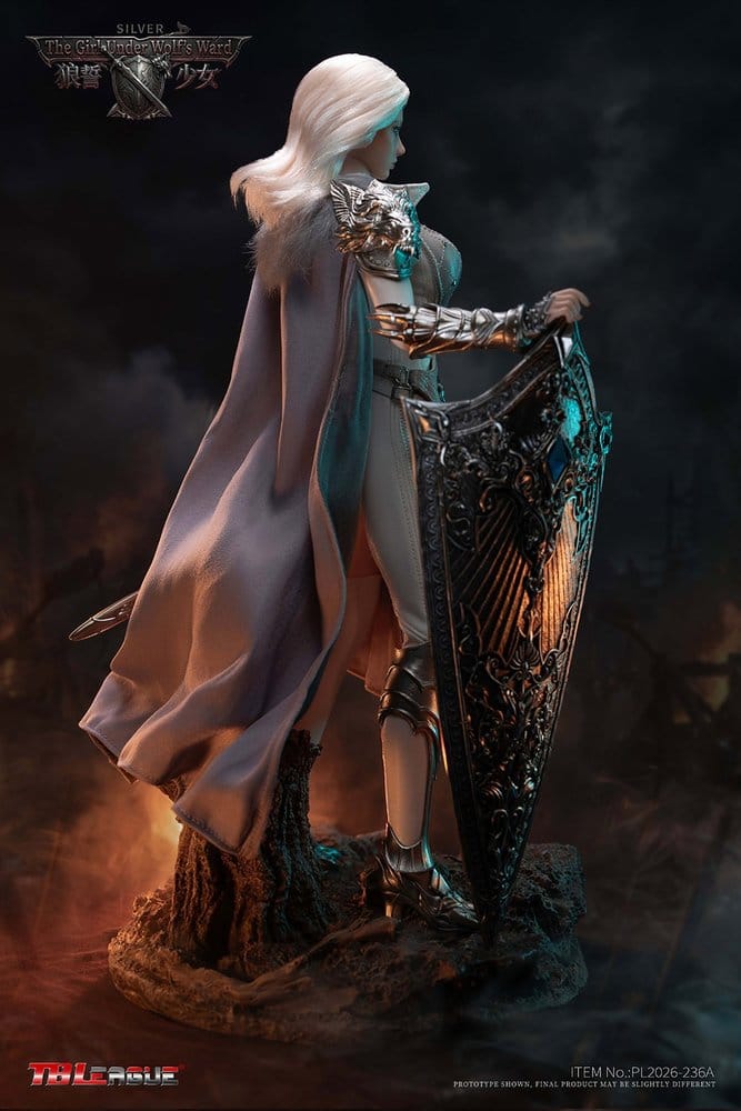 The Girl Under Wolf's Ward Action Figure 1/6 Alina (Silver) 30 cm