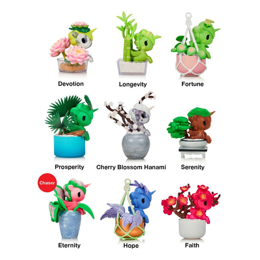 Unicorno Blind Box Figures Assortment Botanical Harmony 7 cm (8)
