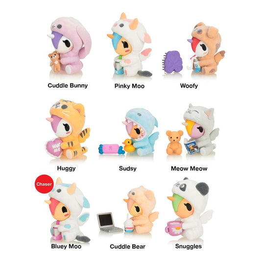 Unicorno Blind Box Figures Assortment Cozy Unicorno 7 cm (8) Mini-figures
