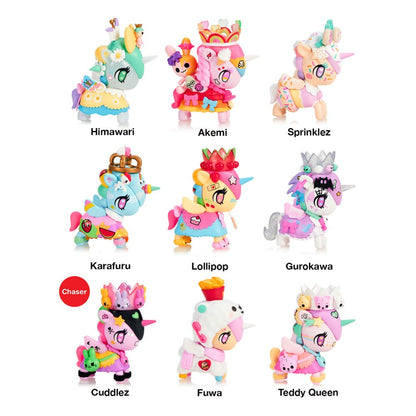 Unicorno Blind Box Figures Assortment Harajuku Princess 7 cm (8) Mini-figures