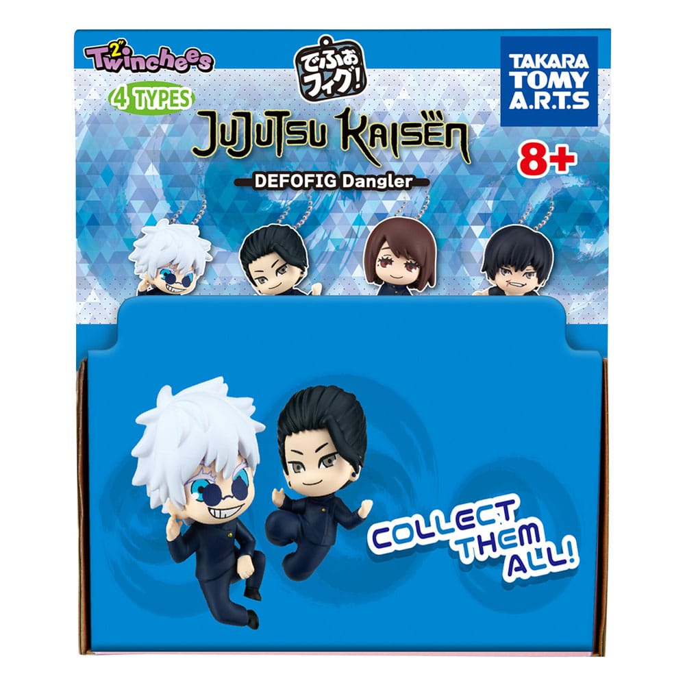 Jujutsu Kaisen Twinchees Mini Figures Defofig! Danglers 5 cm Display (24)