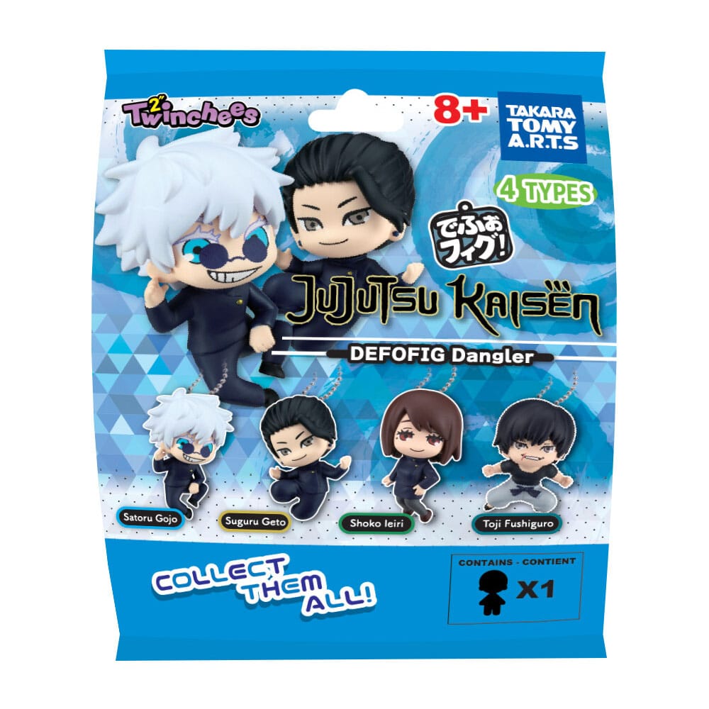 Jujutsu Kaisen Twinchees Mini Figures Defofig! Danglers 5 cm Display (24)