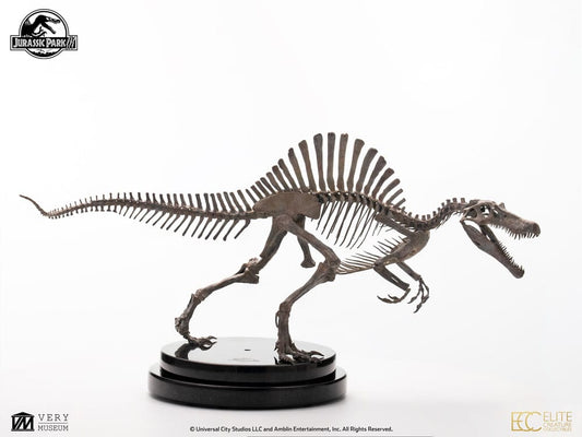 Jurassic Park III ECC Elite Creature Line Statue 1/24 Spinosaurus Skeleton Bronze 27 cm Statues