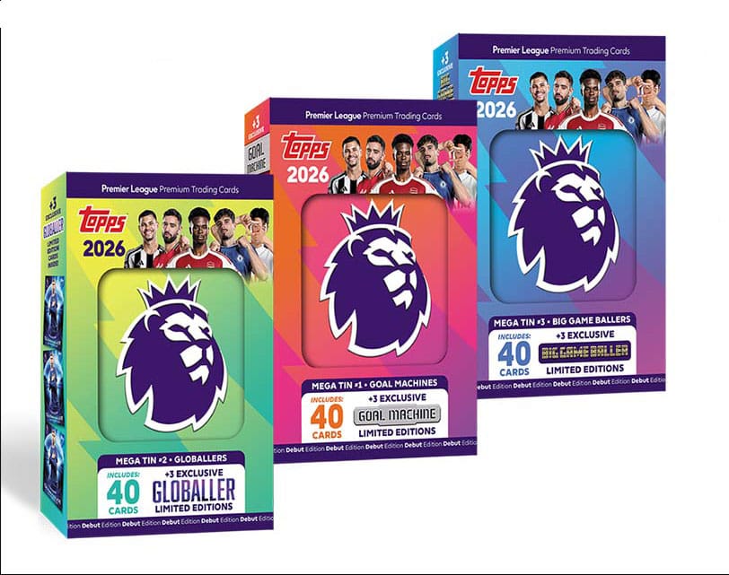 Premier League 2025/26 TCG Mega Tin Trading cards