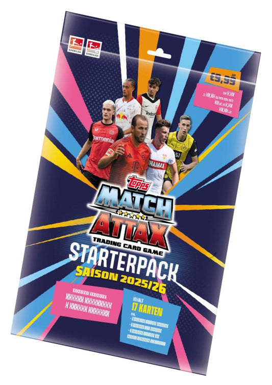 Bundesliga Match Attax Trading Cards 2025/26 Starter Pack *German Version* Trading cards
