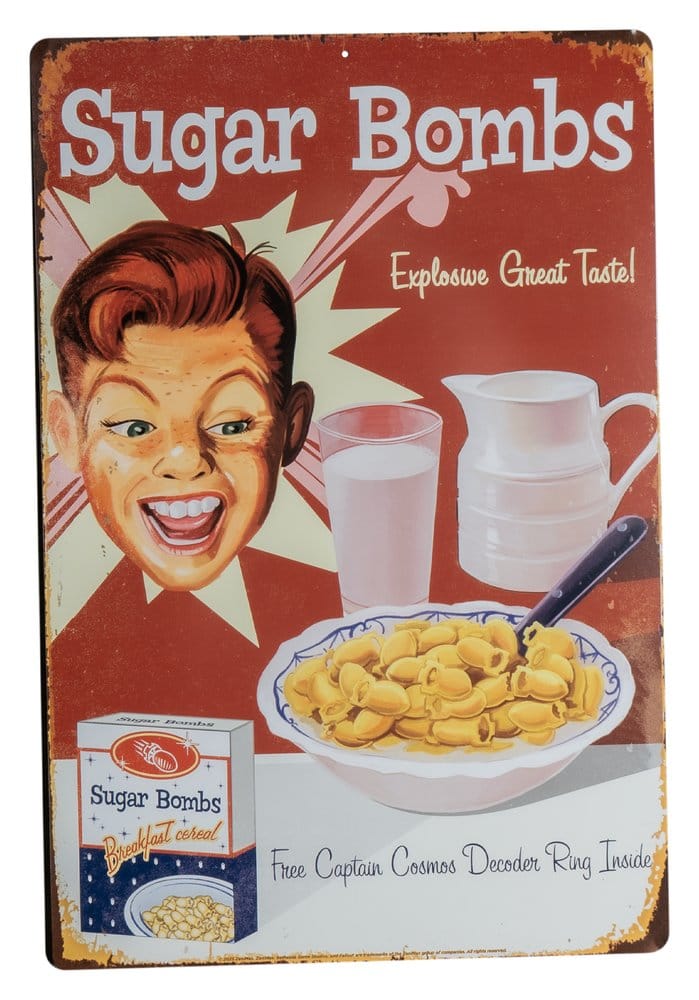 Fallout Metal Sign Sugar Bombs