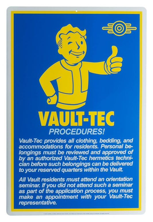 Fallout Metal Sign Procedures