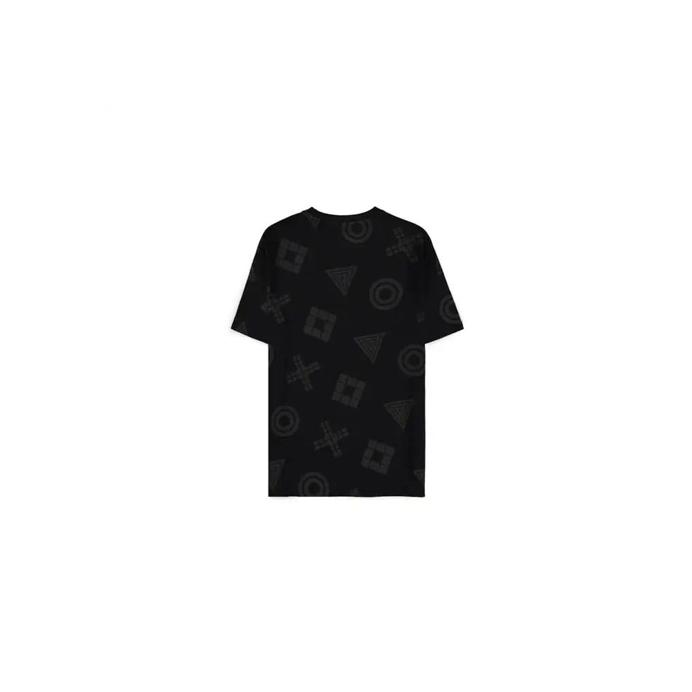 PlayStation T-Shirt Logo All Over Print Size XL