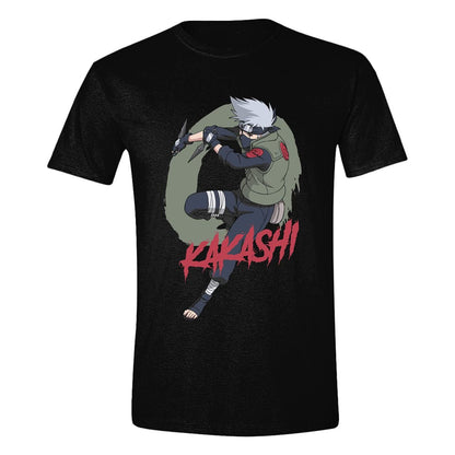 Naruto Shippuden T-Shirt Kakashi Fighting Size L T-shirts