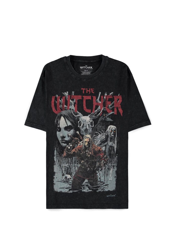 The Witcher Wild Hunt T-Shirt First Edition Washed