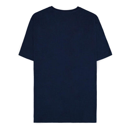 Sesame Street T-Shirt Cookie Monster Navy Cookie Break Size S