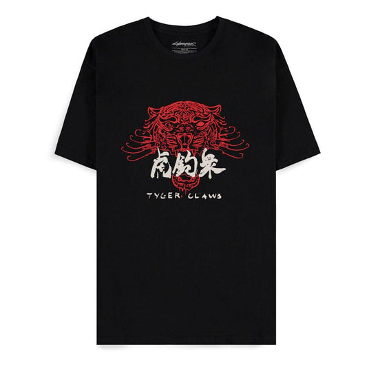 Cyberpunk 2077 T-Shirt Tiger Claws Size M