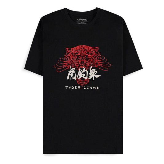 Cyberpunk 2077 T-Shirt Tiger Claws Size S