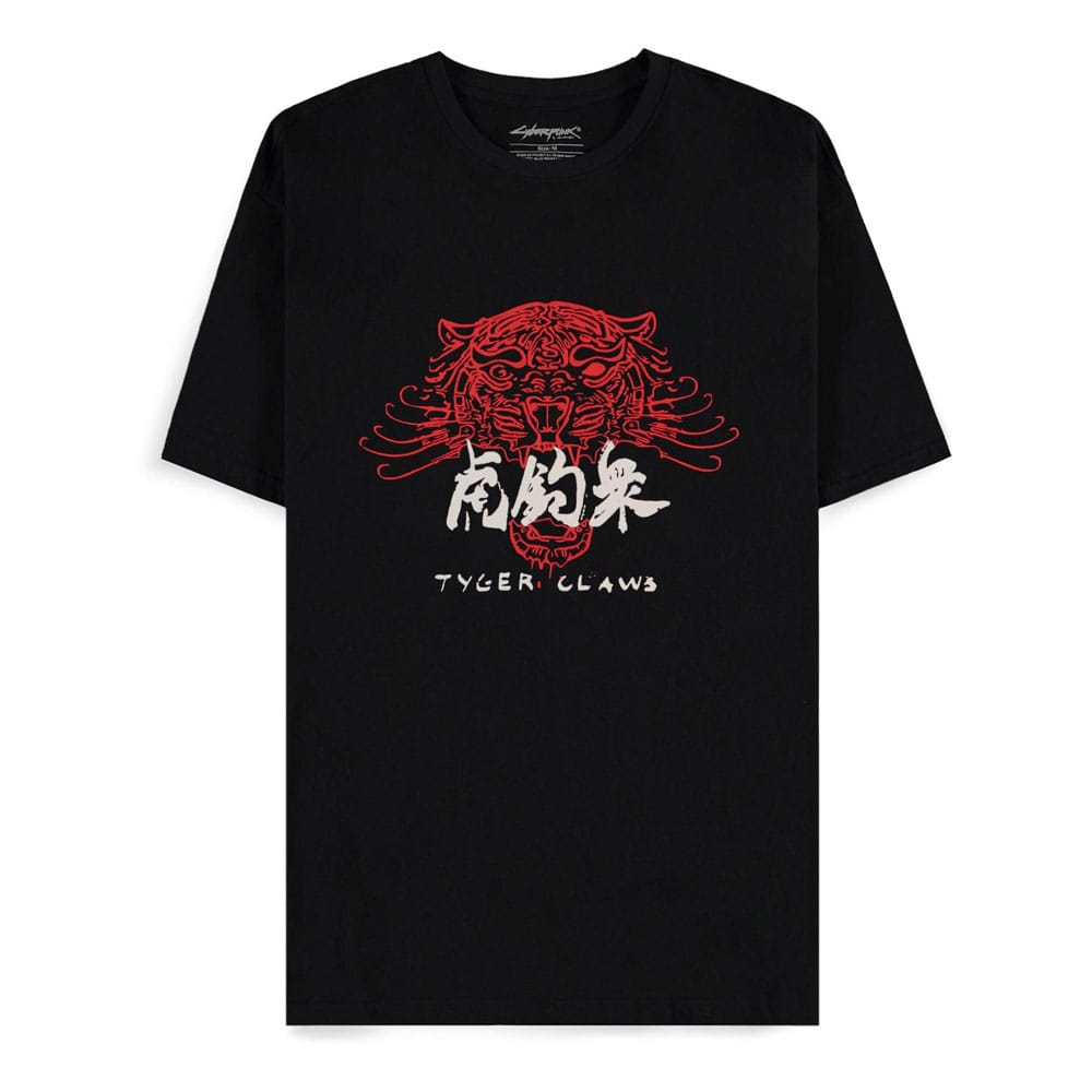 Cyberpunk 2077 T-Shirt Tiger Claws Size L T-shirts