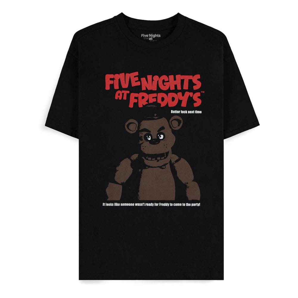 Five Nights at Freddy's T-Shirt Better Luck Next Time Size L