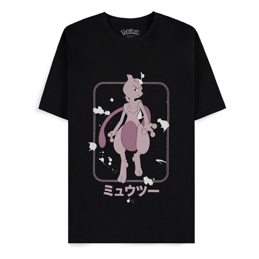 Pokémon T-Shirt Mewtwo Size L