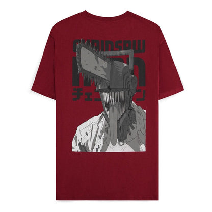 Chainsaw Man T-Shirt Smile Bordeaux  Size XL