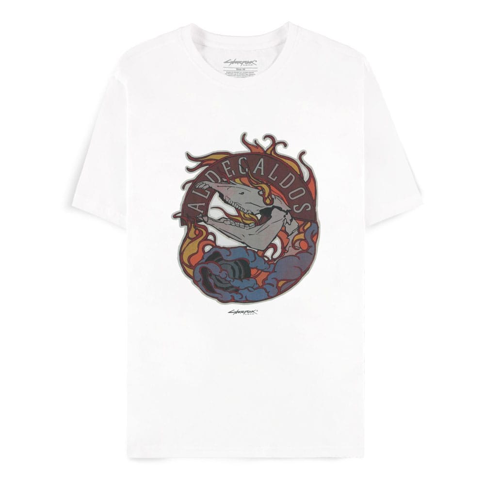 Cyberpunk 2077 T-Shirt Aldecaldos Horse skull Size XL