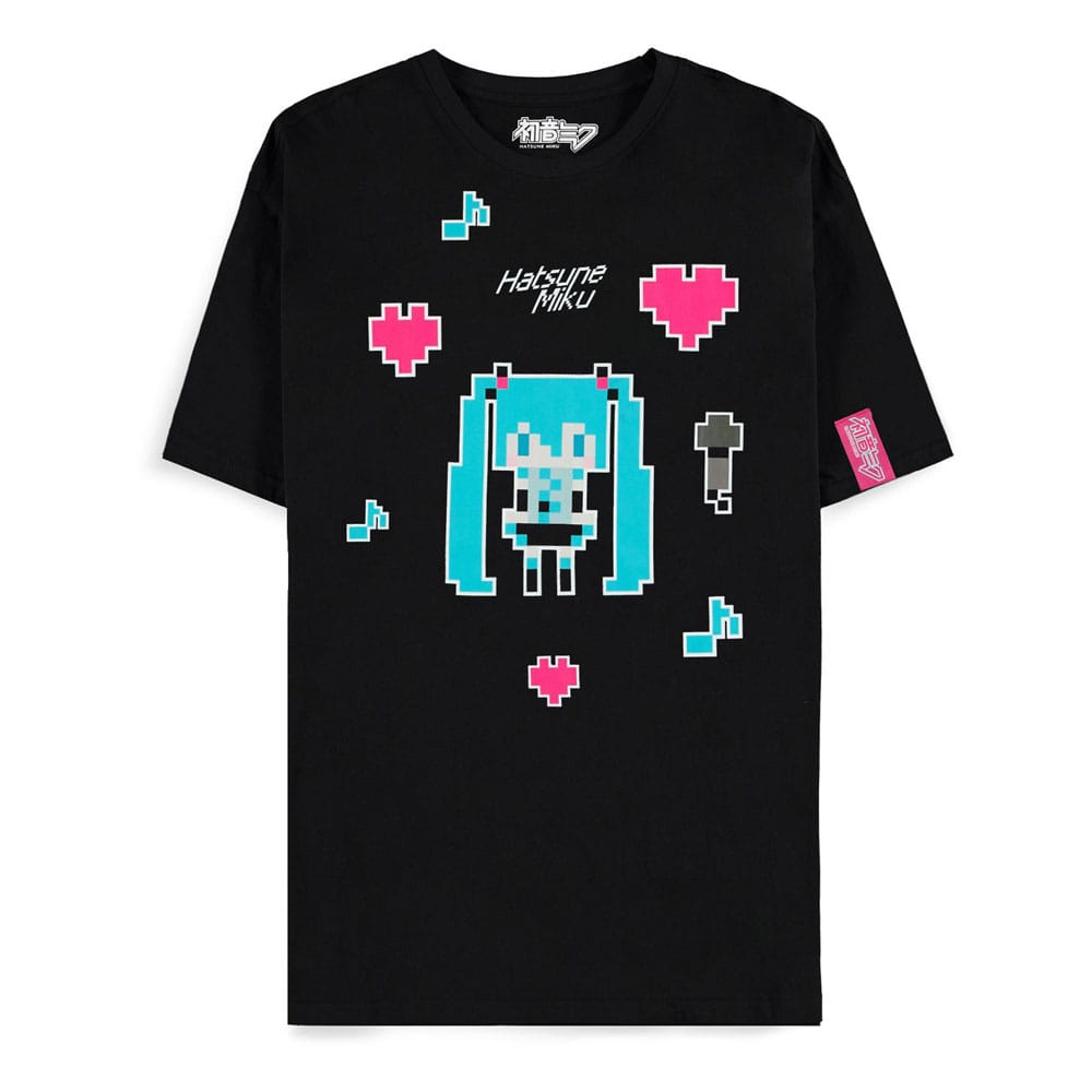 Hatsune Miku T-Shirt Pixel Size S T-shirts