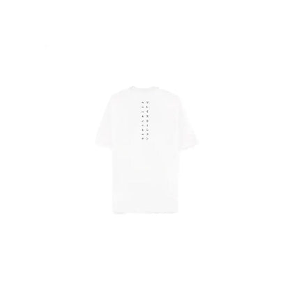 PlayStation T-Shirt Logo White Loose Fit Size XL