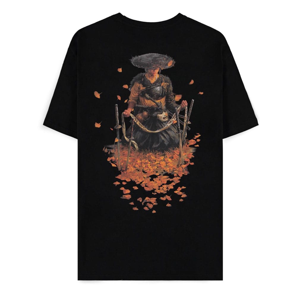 Ghost of Yotei T-Shirt Samurai Black Size XL