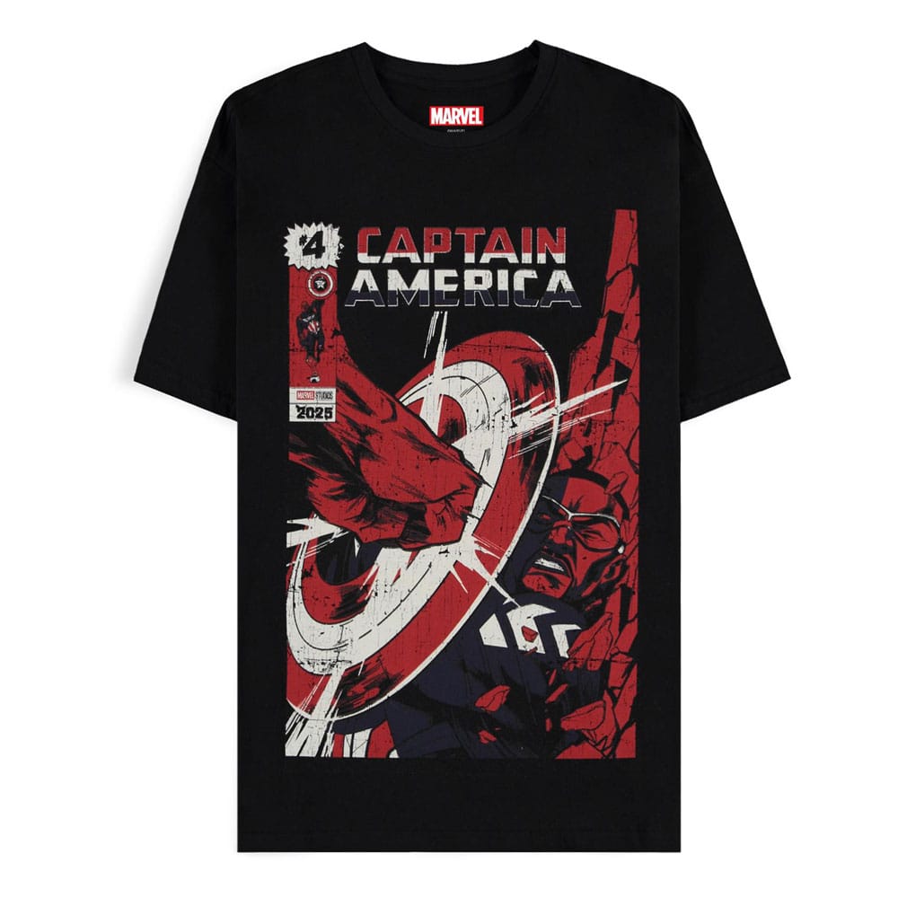 Captain America Brave New World T-Shirt Retro Size S T-shirts