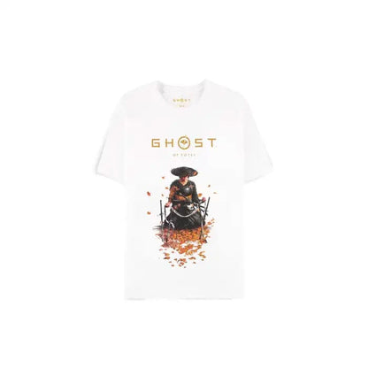 Ghost of Yotei T-Shirt Samurai White Size M T-shirts