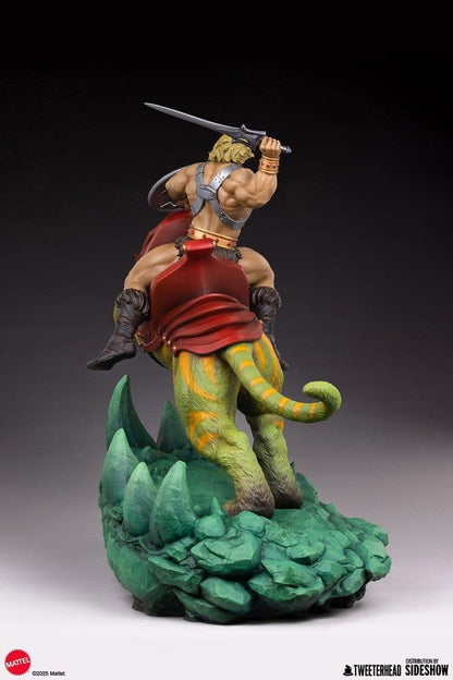Masters of the Universe 1/4 Figure He-Man & Battle Cat 76 cm