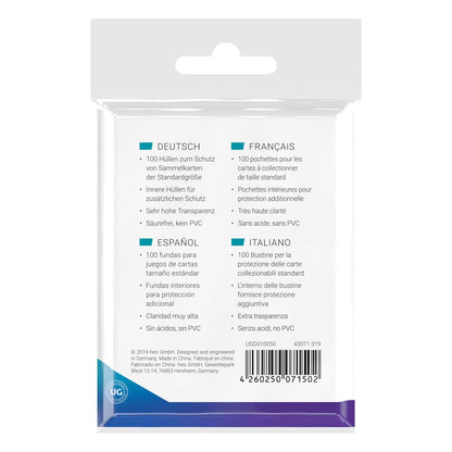 Ultimate Guard Precise-Fit Sleeves Standard Size (100)