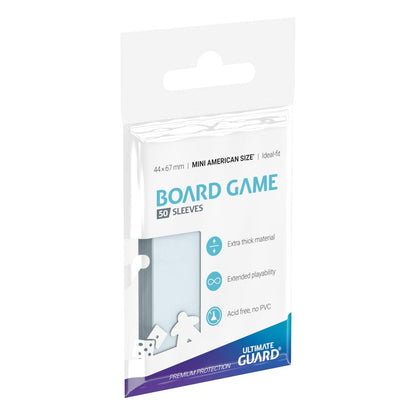 Ultimate Guard Board Game Sleeves (50) - Mini American