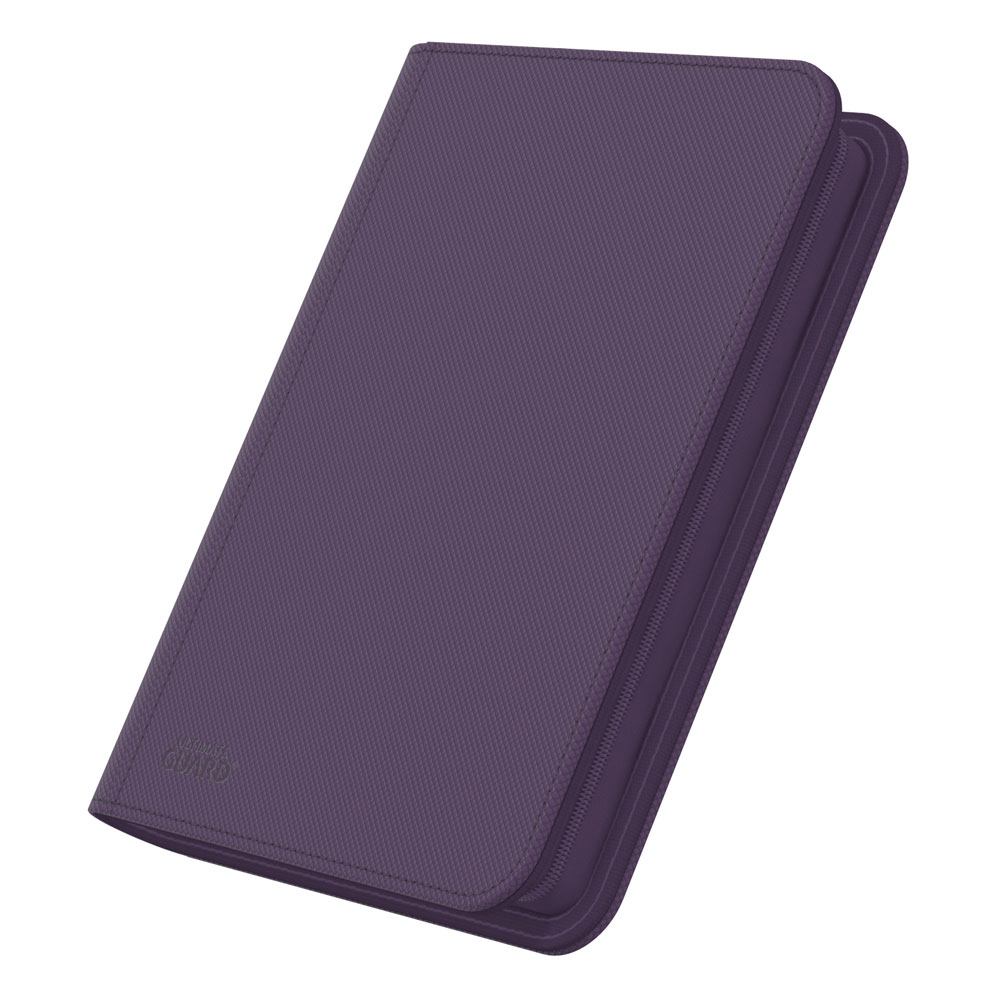 Ultimate Guard Zipfolio 160 8-Pocket Xenoskin - Purple Card Portfolios