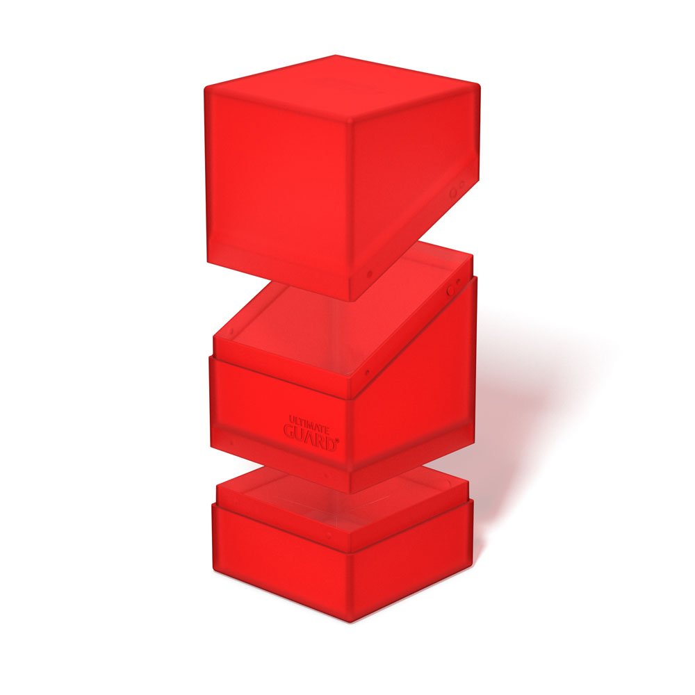 Ultimate Guard Boulder'n'Tray 100+ - Ruby